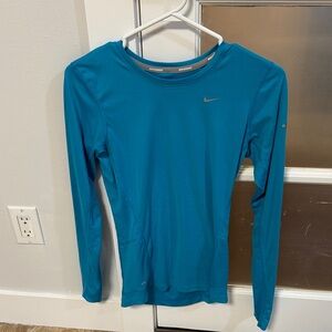 Nike Women's Teal Long Sleeve Top